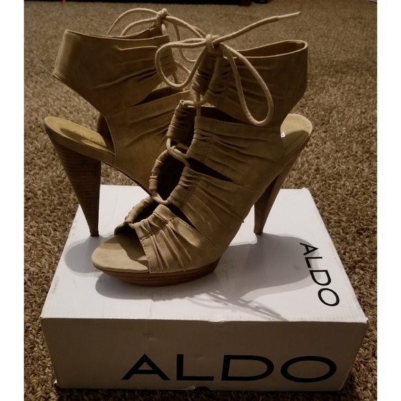 Aldo Lace-Up Heels - Picture 3 of 7